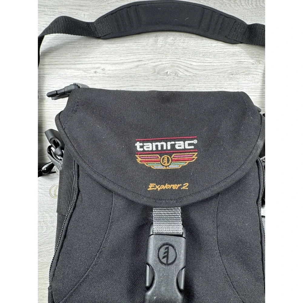Tamrac Explorer 2 Camera Black Case Backpack Hiking Camping Fishing Photography